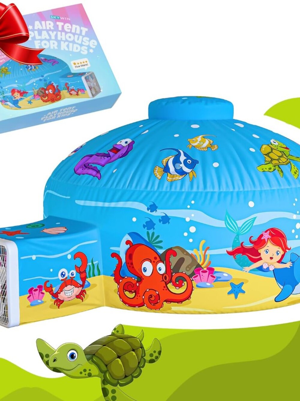 VIGOR Spacious Kids Fort Indoor Playhouse Tent – Large Play Castle for Boys